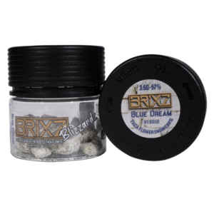 3.5g 5ct Brixz Blizzard Flower Dispenser - Blue Dream Brixz Blizzard THCA