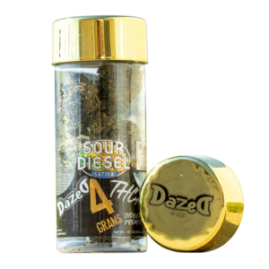 4g 8ct Flower Jar Dispenser- Sour Diesel THCA