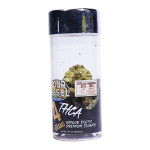 4g 8ct Flower Jar Dispenser- Sour Diesel THCA
