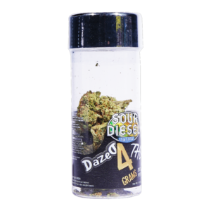 4g 8ct Flower Jar Dispenser- Sour Diesel THCA