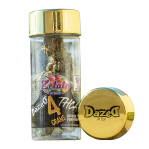 4g 8ct Flower Jar Dispenser - Zelato THCA