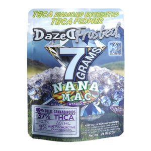 7g 5ct Frosted Flower Dispenser - Nana Mac THCA