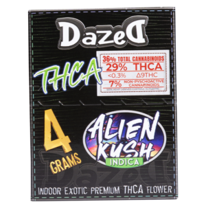 4g 8ct Flower Jar Dispenser - Alien Kush THCA