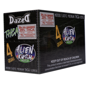 4g 8ct Flower Jar Dispenser - Alien Kush THCA