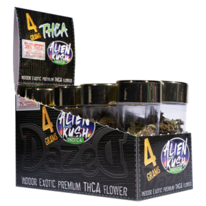4g 8ct Flower Jar Dispenser - Alien Kush THCA