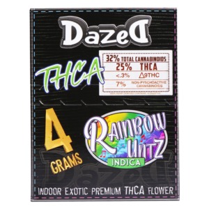 4g 8ct Flower Jar Dispenser- Rainbow Runtz THCA