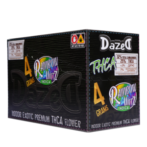 4g 8ct Flower Jar Dispenser- Rainbow Runtz THCA