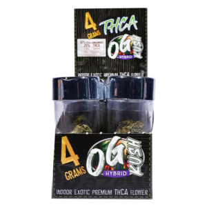 4g 8ct Flower Jar Dispenser - OG Kush THCA