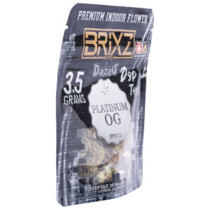 3.5G Brixz 10ct Flower Dispenser - Platinum OG THCA