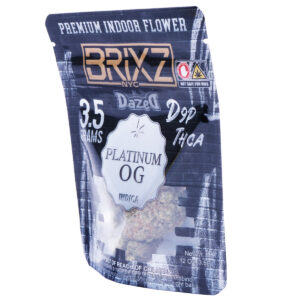 3.5G Brixz 10ct Flower Dispenser - Platinum OG THCA