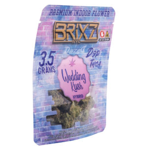 3.5G Brixz 10ct Flower Dispenser - Wedding Kush THCA