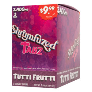 Shrumfuzed Tabz 3pk Tablets 800mg - Tutti Frutti (10ct Display)
