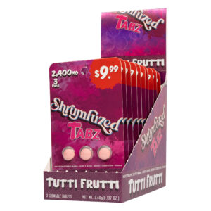 Shrumfuzed Tabz 3pk Tablets 800mg - Tutti Frutti (10ct Display)