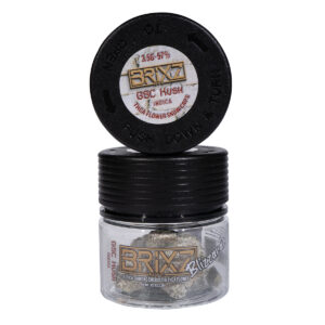 3.5g 5ct Brixz Blizzard Flower Dispenser - GSC Kush Brixz Blizzard THCA