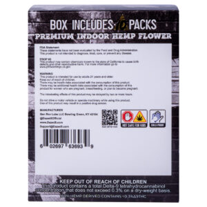 3.5G Brixz 10ct Flower Dispenser - Platinum OG THCA