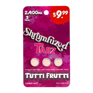 Shrumfuzed Tabz 3pk Tablets 800mg - Tutti Frutti (10ct Display)
