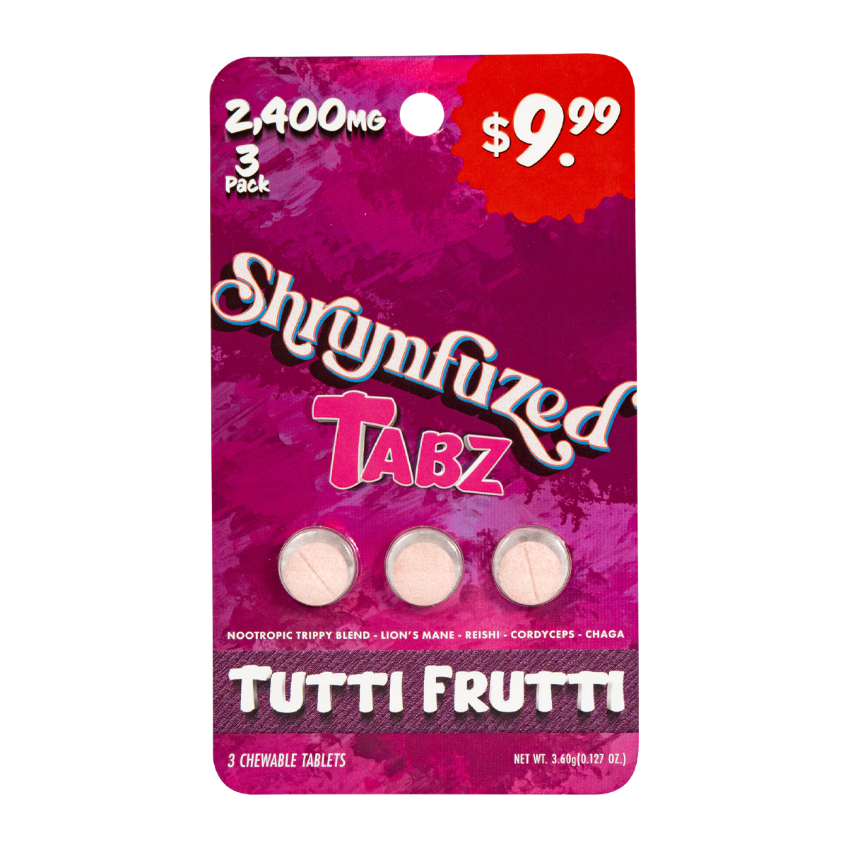 Shrumfuzed Tabz 3pk Tablets 800mg - Tutti Frutti (10ct Display) - Image 5