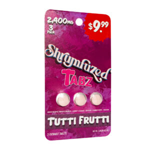 Shrumfuzed Tabz 3pk Tablets 800mg - Tutti Frutti (10ct Display)