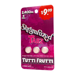 Shrumfuzed Tabz 3pk Tablets 800mg - Tutti Frutti (10ct Display)
