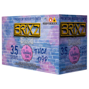 3.5G Brixz 10ct Flower Dispenser - Wedding Kush THCA